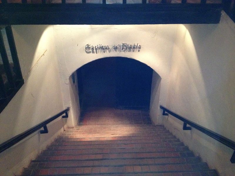 A entrada da adega do Casillero del Diablo, na Concha y Toro