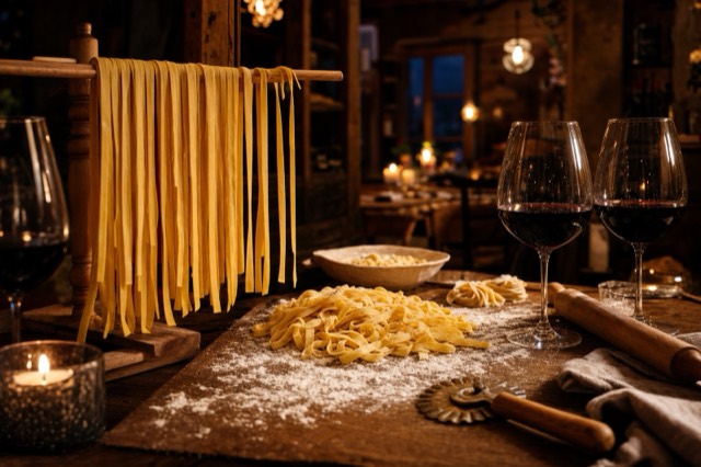 Amor e Pasta, rua e arquitetura no centro de Santiago