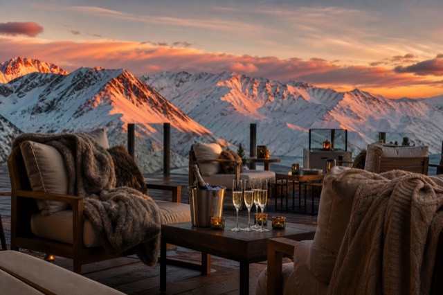 We Love Infinitum, paisagem de neve na cordilheira dos Andes
