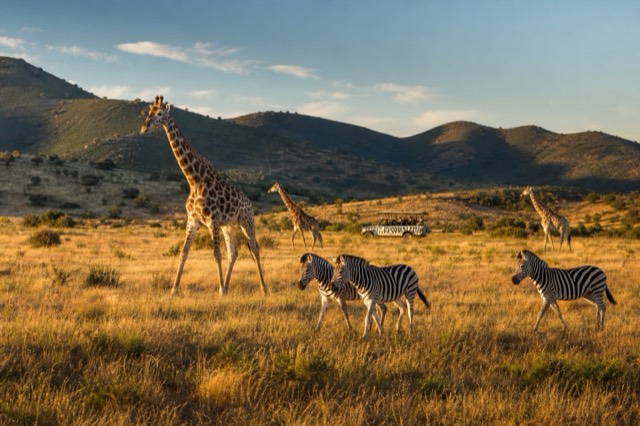 Parque Safari, passeio de aventura na região de Santiago