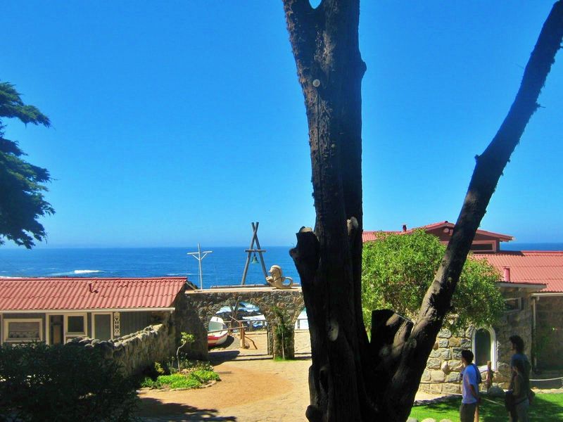 A Casa de Isla Negra, de Pablo Neruda, de frente para o Pacífico