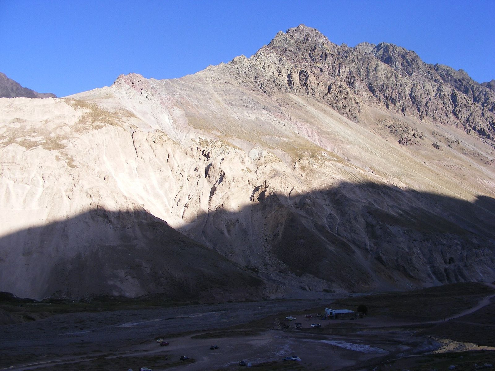 Montanhas em San José de Maipo, no Cajón del Maipo