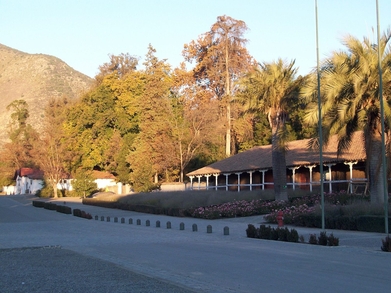 Jardins do Museu Andino, na Viña Santa Rita